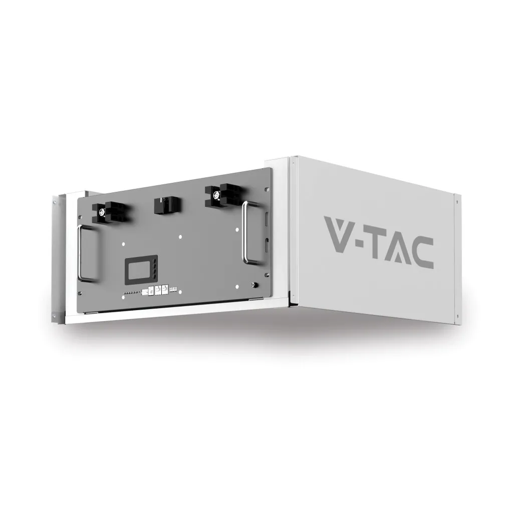 V-TAC Modulo Armadio Rack per Batterie di Accumulo 9.6kWh (SKU 11523) Massimo 3 Moduli - immagine 1