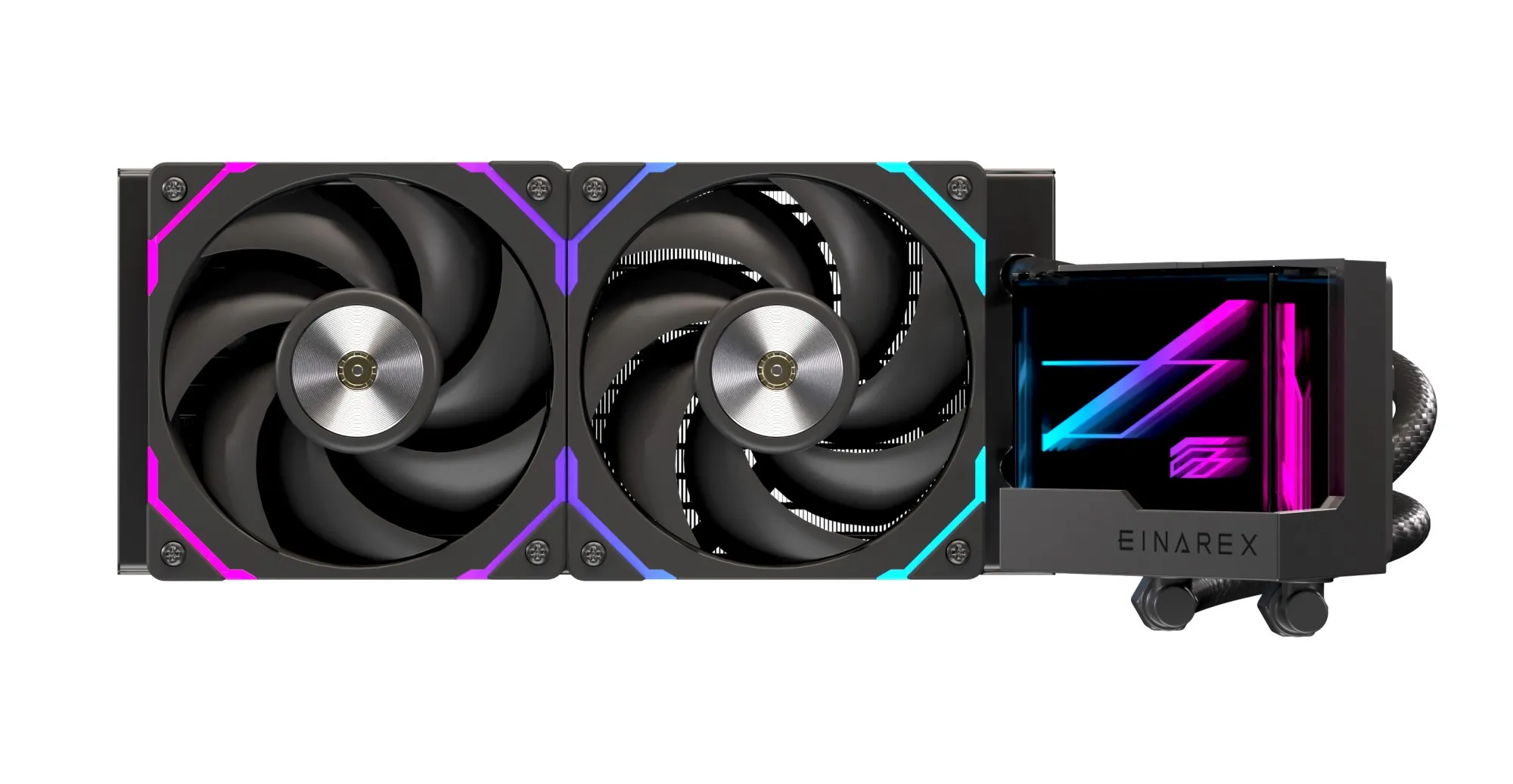 Dissipatore Liquido Ein Vertex 240 Skt Lga 1700/1851/Am5/Am4 Black - immagine 1