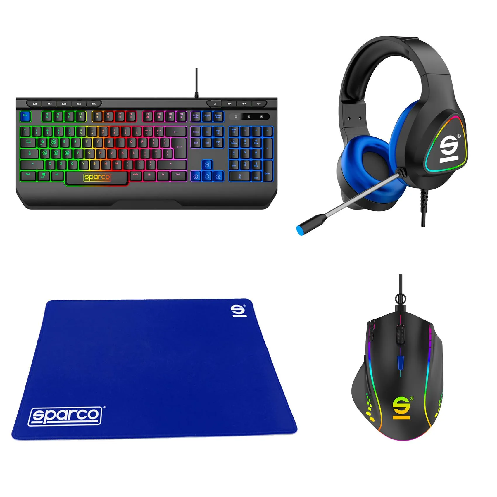 Celly Sparco Kitpro Poleposition SPGAMEKITPRO - immagine 1