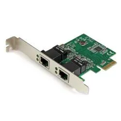 Startech Scheda Di Rete Ethernet Gigabit Pci Express Pcie Nic 2 Porte ST1000SPEXD4 - immagine 1