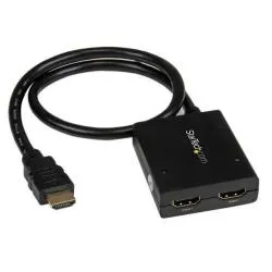 Startech Splitter Video Hdmi 4k 1 A 2 1x2 Alimentato Adattatore O USB ST122HD4KU - immagine 1