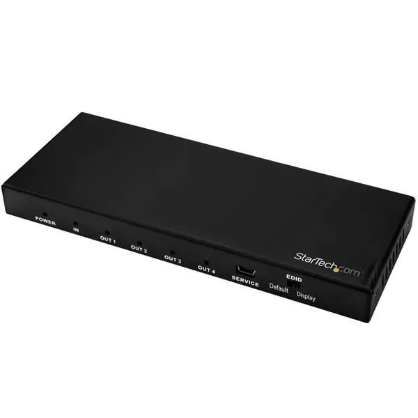 Startech Sdoppiatore Splitter Hdmi A 4 Porte - 4K 60Hz Hdr ST124HD202 ST124HD202 - immagine 1