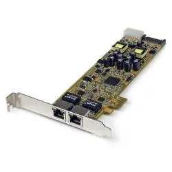 Startech Adattatore Scheda Di Rete Pcie Ethernet Gigabit Pci Express A Due Porte - PoE/PSE ST2000PEXPSE - immagine 1