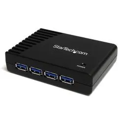 Startech Hub A 4 Porte USB 3.0 Superspeed Colore Nero ST4300USB3EU - immagine 1