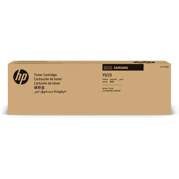 Hp S-Printing CLT-Y659S/ELS Toner Yellow SU570A - immagine 1
