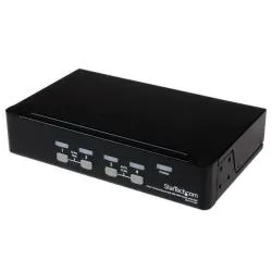 Startech Switch Kvm USB 4 Porte Montabile A Rack 1U Con Osd SV431DUSBU - immagine 1