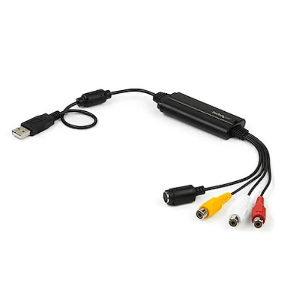 Startech Scheda Di Acquisizione Video Da S Video/Composito A USB Con Supporto Twain - Convertitore Analogico Digitale (SVID2USB232) SVID2USB232 - immagine 1