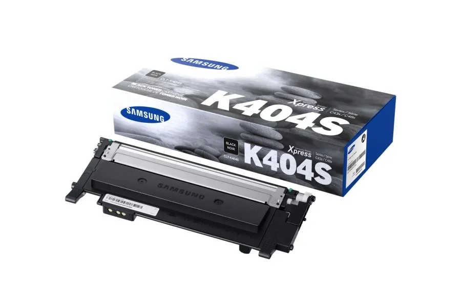 ORIGINALE Samsung toner nero CLT-K404S SU100A 1500 pagine - immagine 1