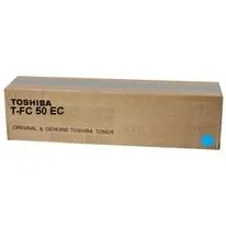 ORIGINALE Toshiba toner ciano T-FC50EC 6AJ00000113 33600 pagine - immagine 1