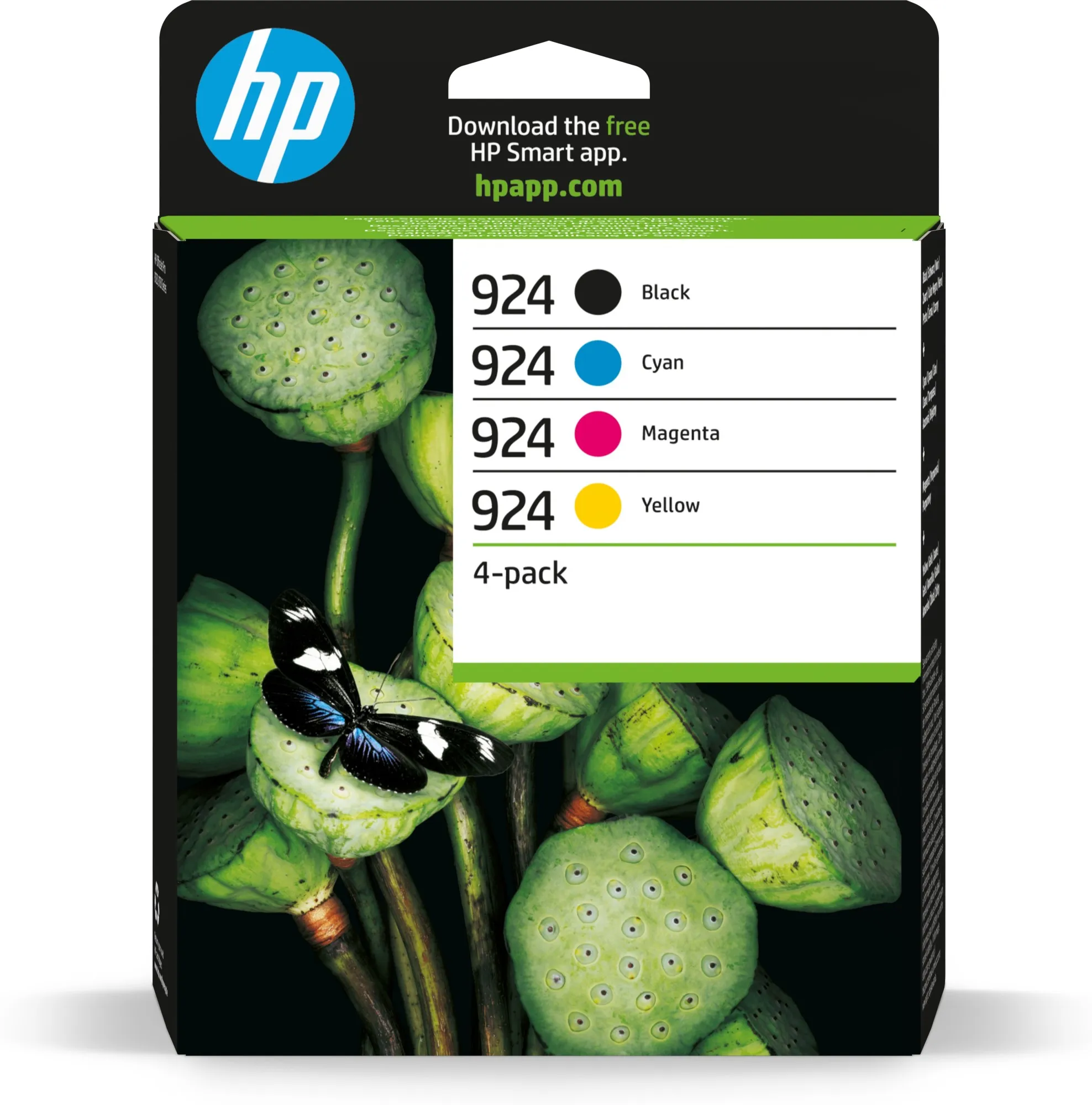 HP Confezione da 4 cartucce di inchiostro CMYK originali 924 - immagine 1