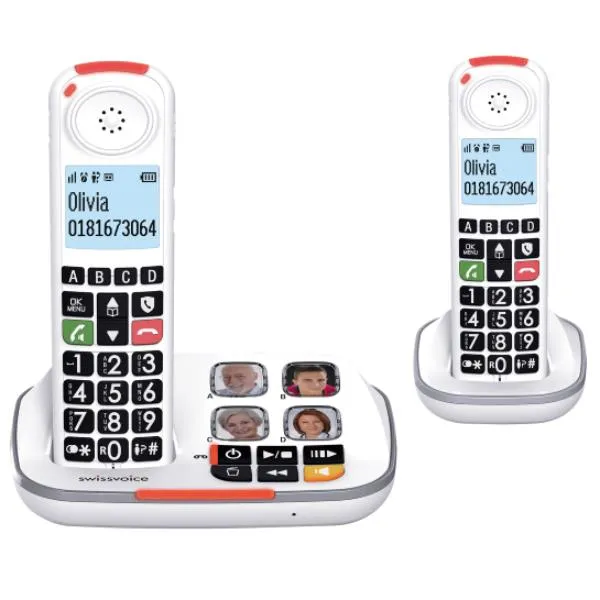 Alcatel Swissvoice Cordless Xtra 2355 Duo ATL1424003 - immagine 1