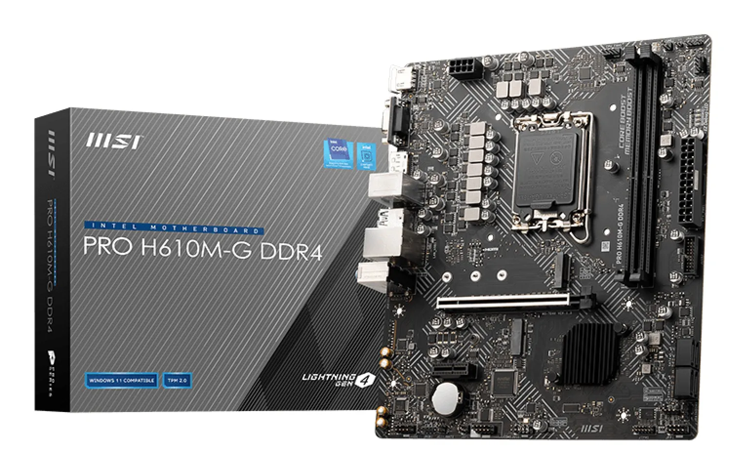 MSI PRO H610M-G DDR4 (1700) (D) - immagine 1