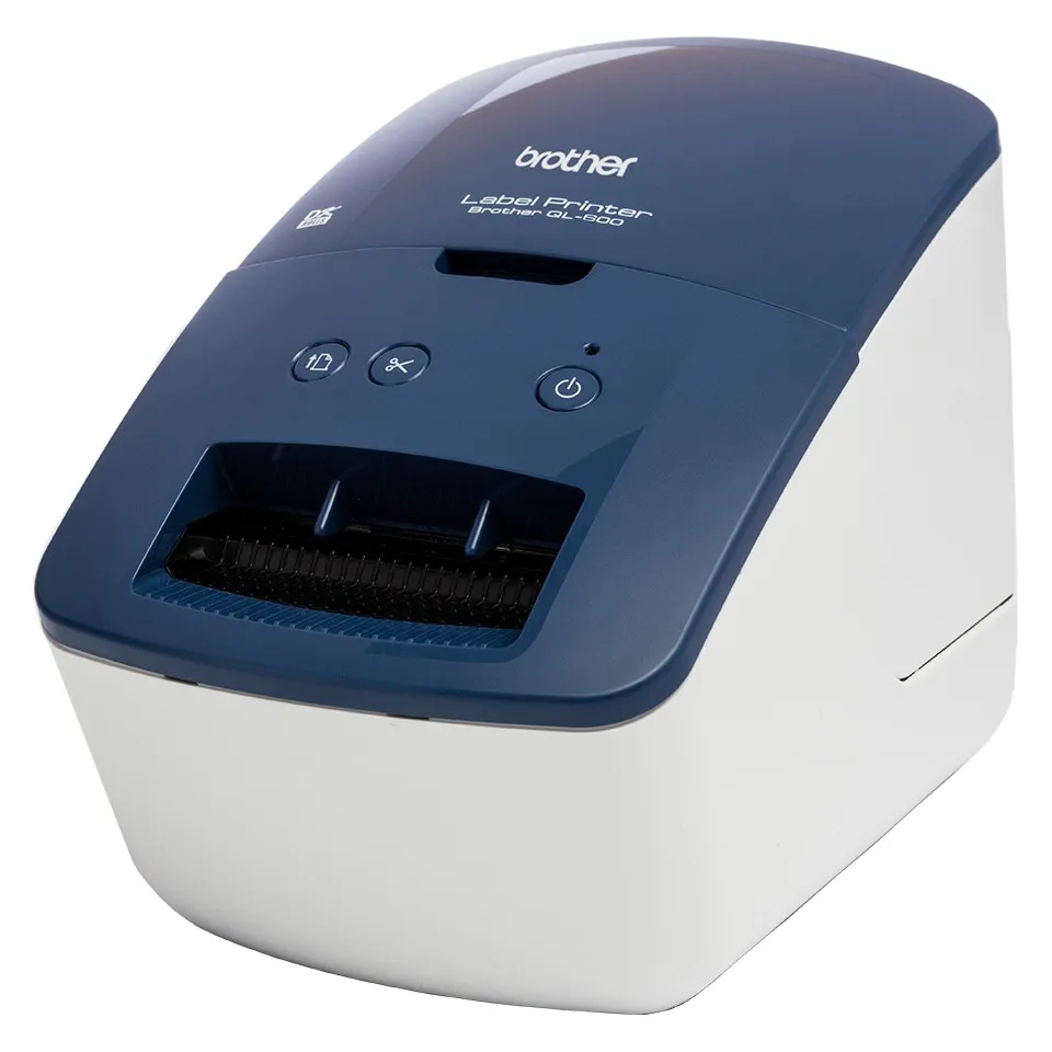 Brother QL-600B stampante per etichette (CD) Termica diretta 300 x 600 DPI Cablato DK - immagine 1