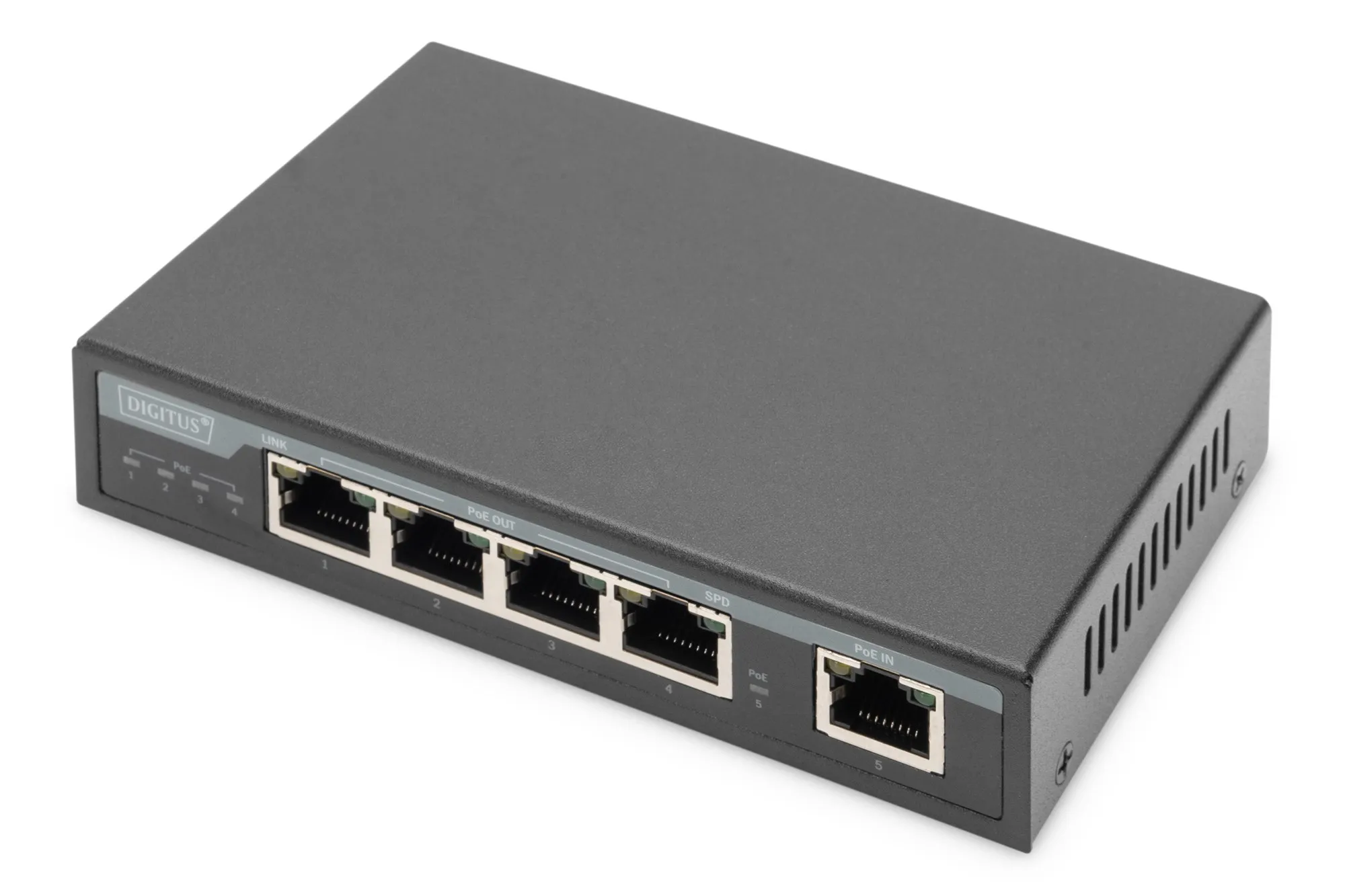 Estensore 4 Porte Gigabit 4Ppoe Extender 802.3At 60 W - immagine 1