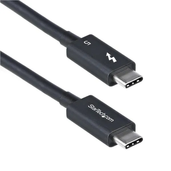 Startech Cavo Thunderbolt 5 Da 50cm 80 Gbps/120 Gbps Certificato TBLT5MM50CM240W - immagine 1