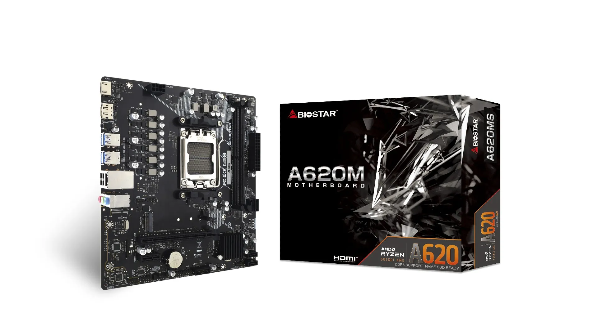 Biostar A620MS (AM5) (D) - immagine 1