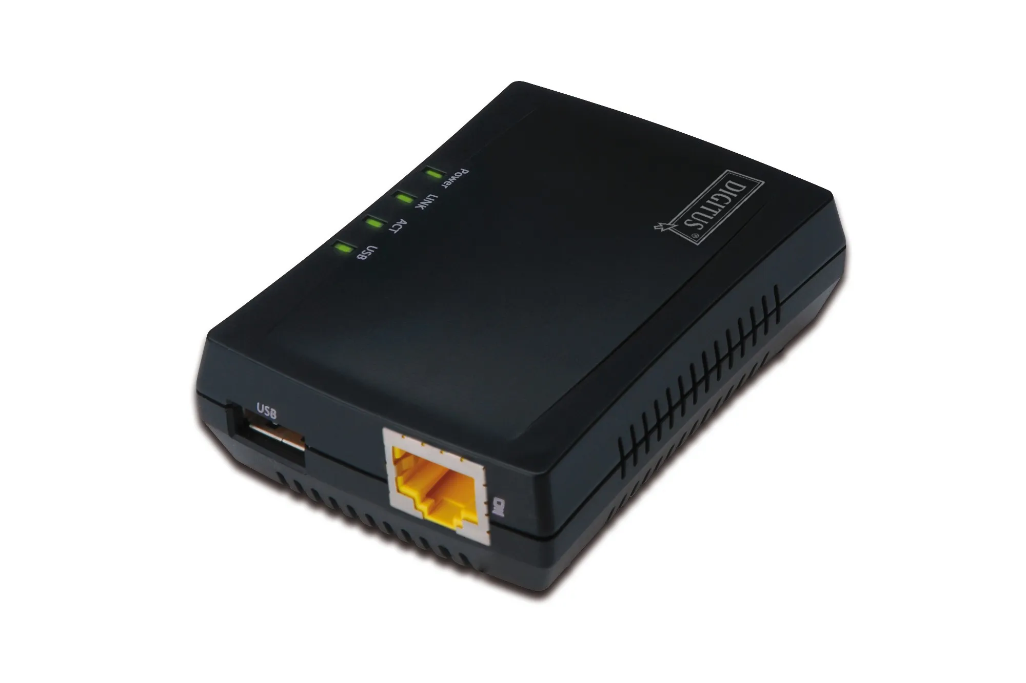 Network Print Server Multifunzione Usb 2.0 - Rete Rj45 - immagine 1