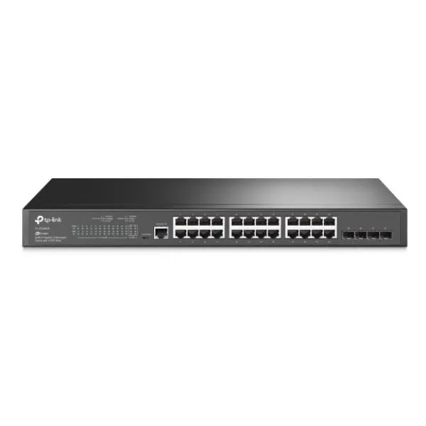 Tp-Link Switch Managed L2 Con 24 Porte Gigabit E 4 Slot Sfp SG3428 - immagine 1