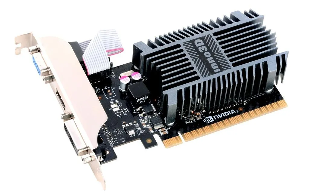 INNO3D GeForce GT 710 2GB DDR3 VGA DVI HDMI - immagine 1