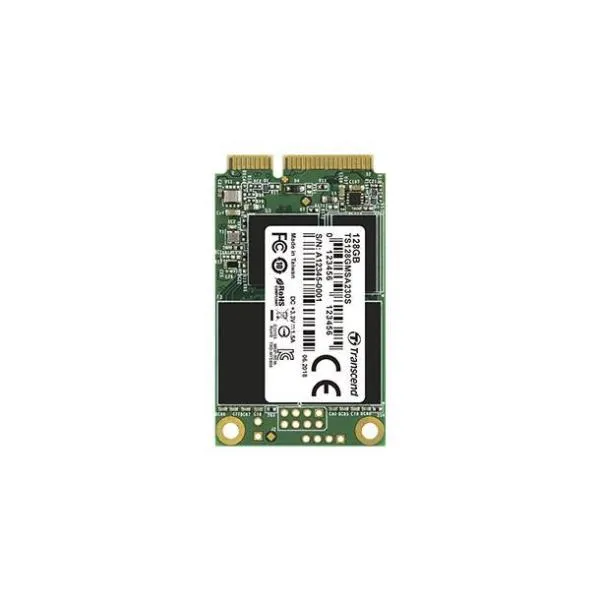 Transcend 128GB Msata SSD SATA3 3D Tlc TS128GMSA230S - immagine 1