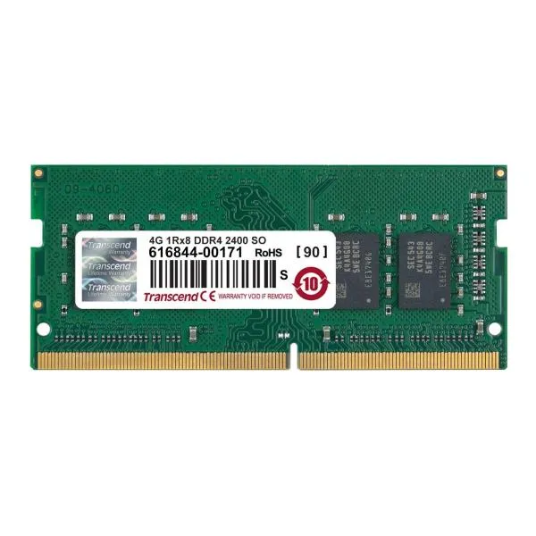 Transcend 8GB DDR4 2400 So-Dimm 1RX8 TS1GSH64V4B - immagine 1