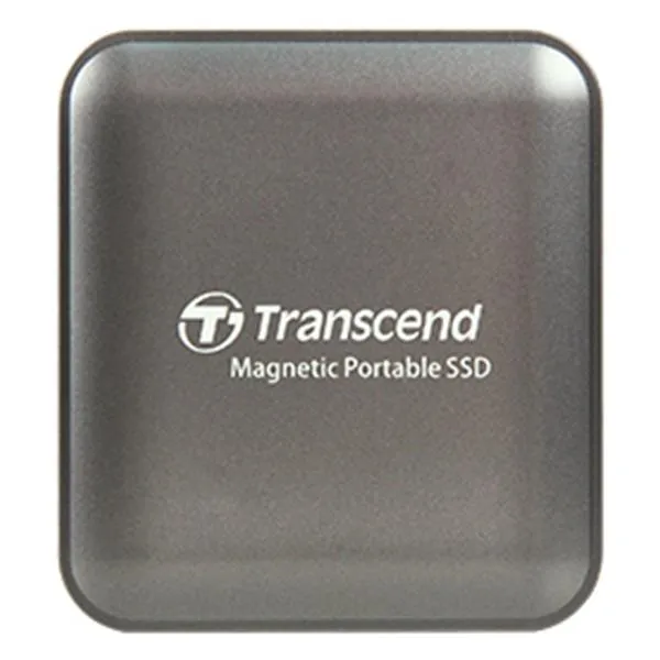Transcend 1TB External SSD ESD420C USB 20Gbps Type C Magsafe Iron Gray TS1TESD420C - immagine 1
