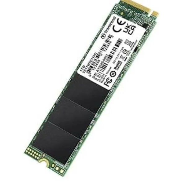 Transcend 1TB M.2 2280 Pcie Gen3x4 Nvme Tlc Dram-Less TS1TMTE115S - immagine 1