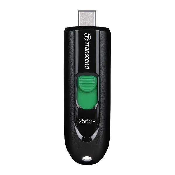 Transcend JF90C 256GB USB3.2 Pen Drive Type-C Capless Black TS256GJF790C - immagine 1