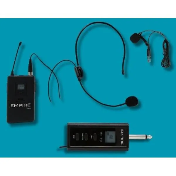 Empire Kit Radiomicrofono NECK/LAVALIER Con Ricevitore 2 Canali TY.JN150 - immagine 1