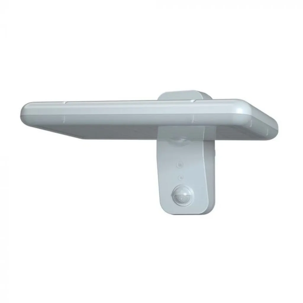 V-TAC Lampada LED Solare 15W da Muro Rettangolare con Batteria LiFePO4 3.2V Colore Bianco CCT: 6000K+4000K IP65 - immagine 1