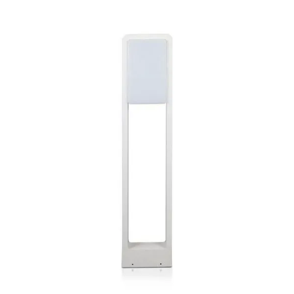 V-TAC PRO Paletto LED 10W Chip Samsung Corpo Bianco 4000K IP65 - immagine 1