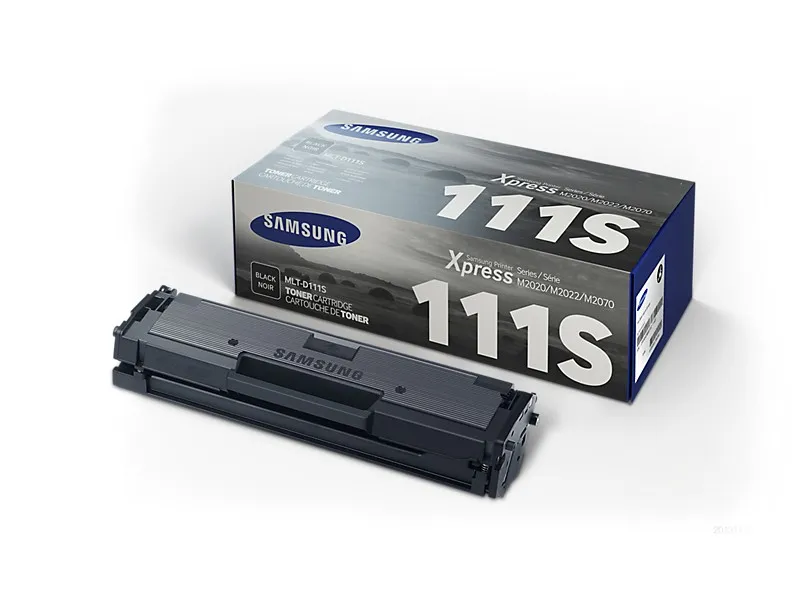 ORIGINALE Samsung toner nero MLT-D111S SU810A 1000 pagine - immagine 1