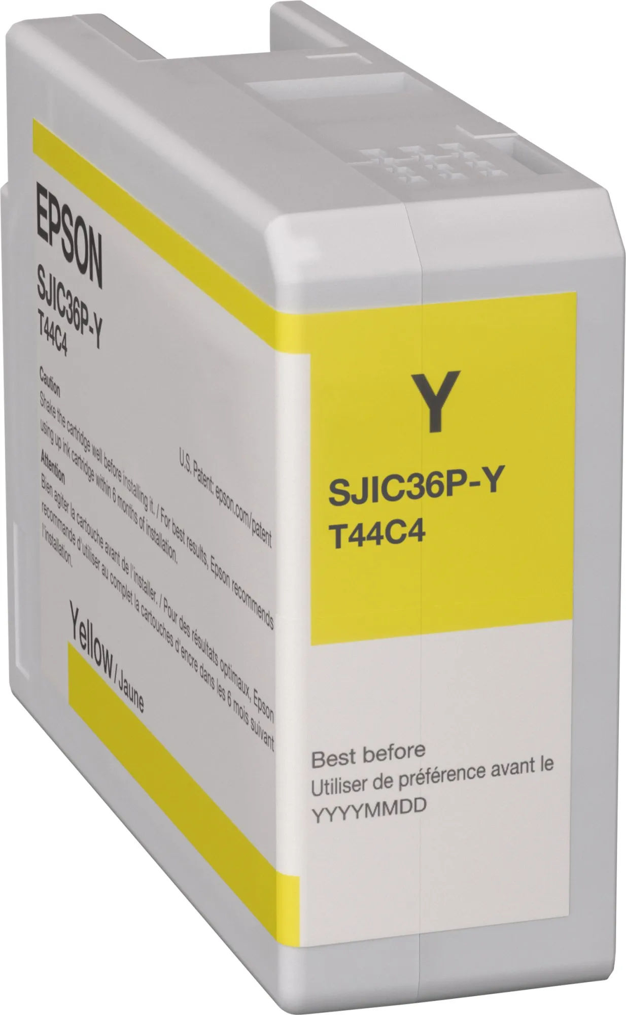 Originale Epson SJIC36P Amarillo Cartucho de Tinta Original - C13T44C440/SJIC36P(Y) - immagine 1