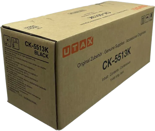 ORIGINALE Utax toner nero CK-5513K 1T02VM0UT0 12000 pagine - immagine 1
