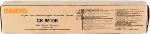 ORIGINALE Utax toner nero CK-5510K 1T02R40UT0 20000 pagine - immagine 1