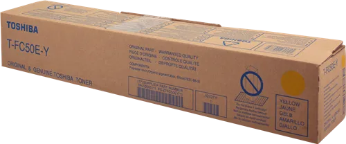 ORIGINALE Toshiba toner giallo T-FC50EY 6AJ00000111 33600 pagine - immagine 1