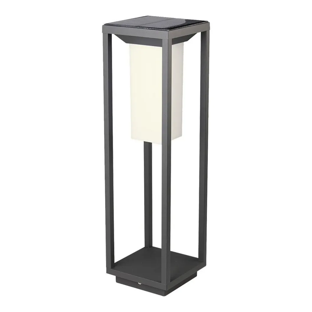 V-TAC PRO Lampada Solare LED Chip Samsung da Muro Esterno 2W Rettangolare Sensore di Movimento Crepuscolare e Modalità di Luminosità Costante 3000K 50cm - immagine 1