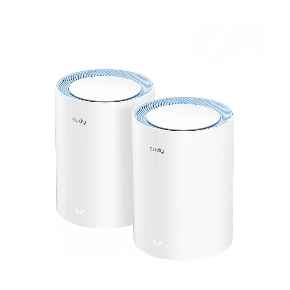 Cudy M1200 2-PACK sistema Wi-Fi Mesh Dual-band (2.4 GHz/5 GHz) Wi-Fi 5 (802.11ac) Bianco 1 Interno - immagine 1