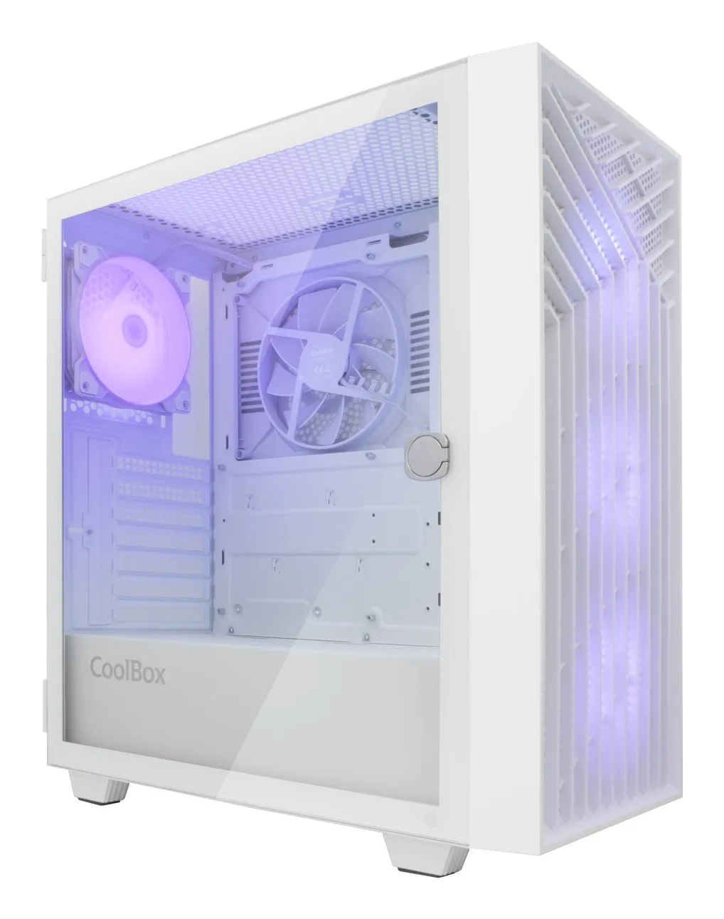 CoolBox COO-CHA-GA300W-0 computer case Midi Tower Bianco - immagine 1
