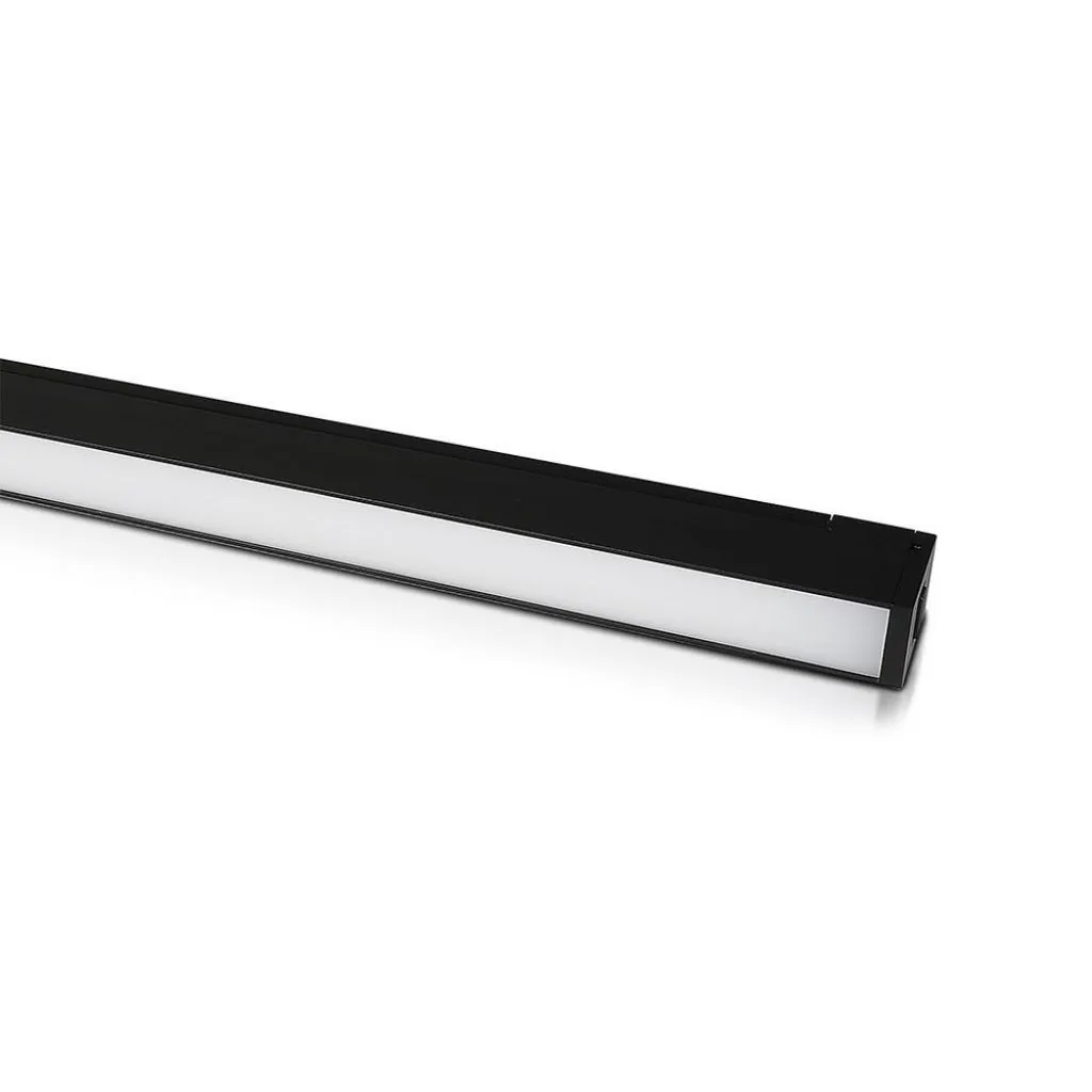 V-TAC Plafoniera LED SMD Lineare da Binario Magnetica 30W 24V 970x35x59mm Colore Nero 4000K IP20 CRI>90 - immagine 1