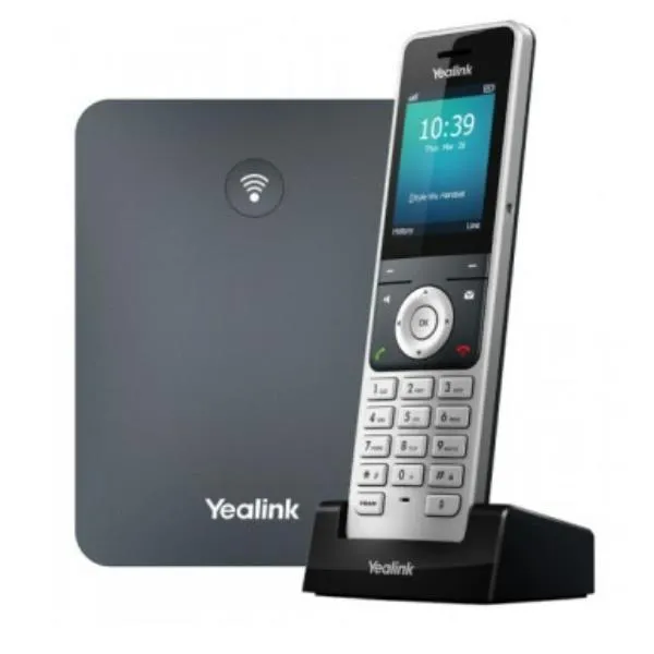 Yealink Telefonia W76P Package-Dect BASEW70B+CORDLESS Abbinabile A Un Massimo Di 10RICEVITORI Dect W73H/W56H/W59R/CP930W/DDPHONE(T54W+DD10K) W76P - immagine 1