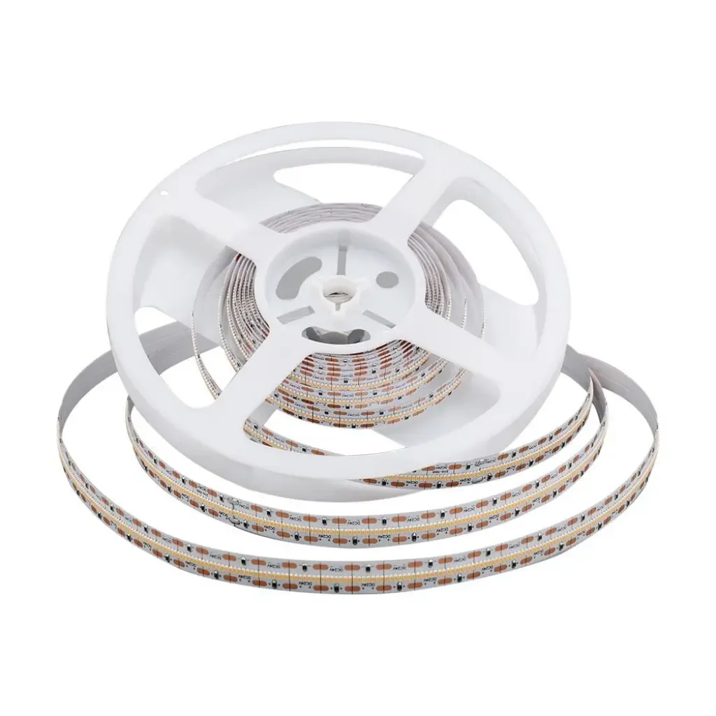 V-TAC Strip LED SMD2110 22W/m Bobina 5m 700 LED/m 24V 4000K 12mm CRI>90 - immagine 1
