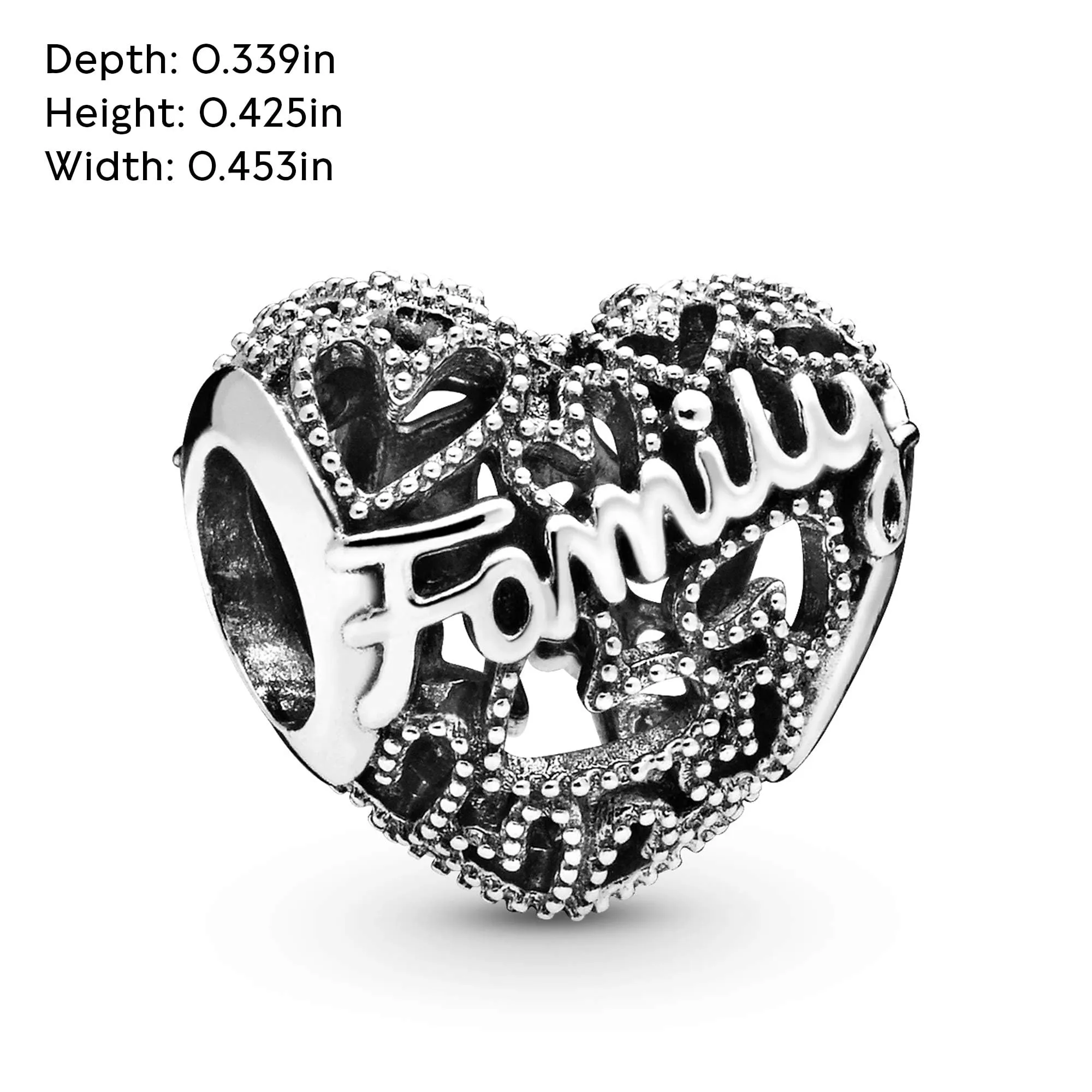 PANDORA Icons Ciondolo con cuore in argento Sterling - immagine 6