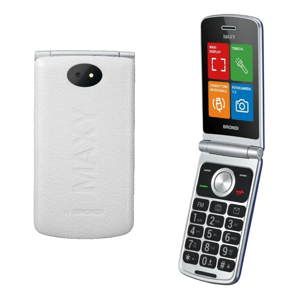 BRONDI CELLULARE MAXY WHITE - immagine 1