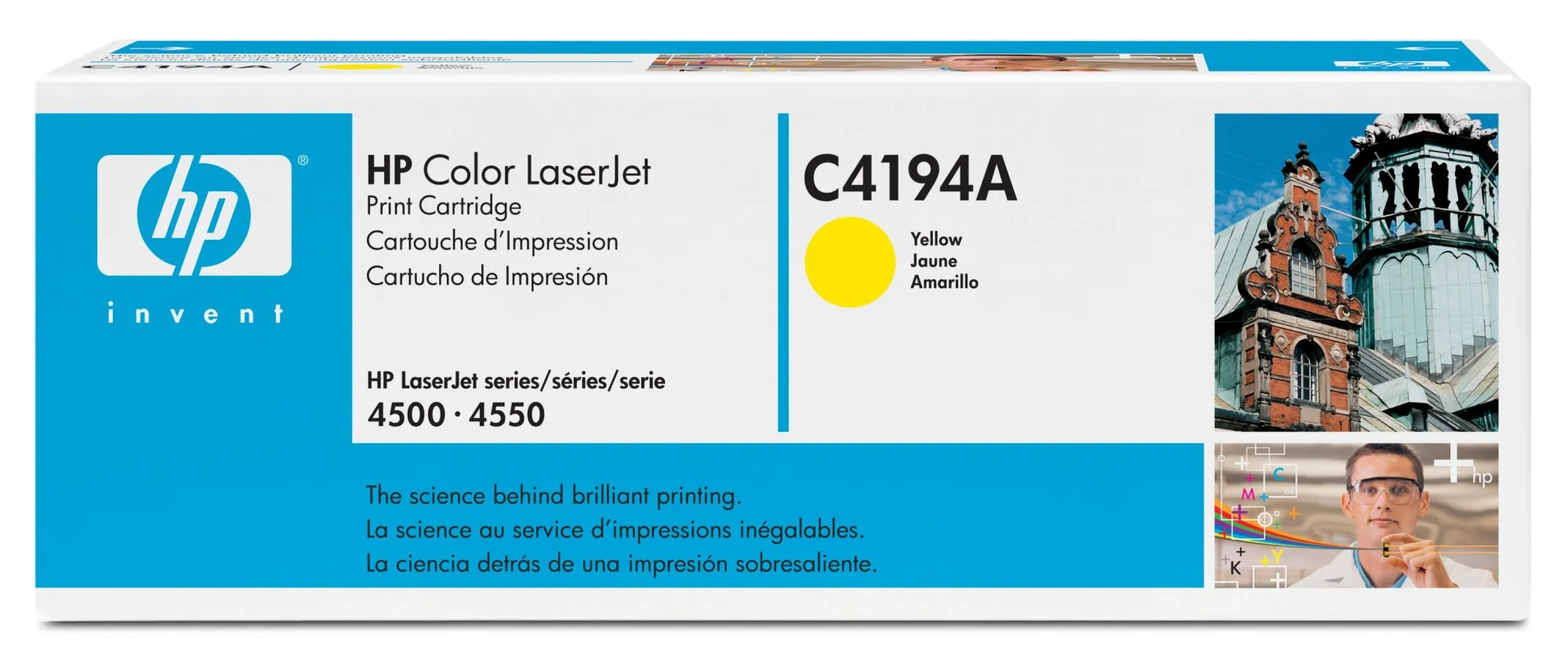 ORIGINALE HP toner giallo C4194A 640A 6000 pagine - immagine 1