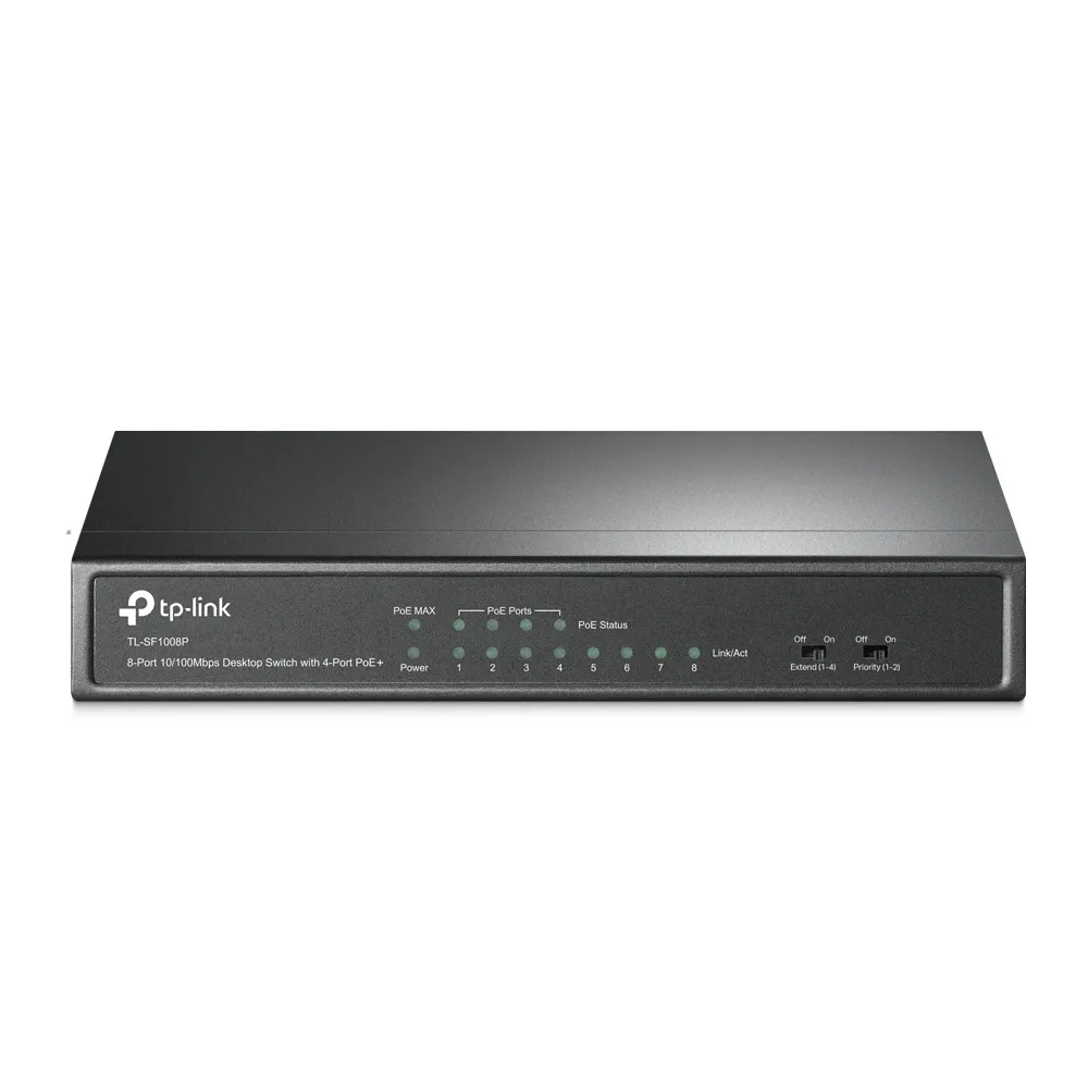 Switch 8P 10/100 4P Poe Tp-Link - immagine 1