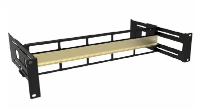 Wp Europe Subrack Con Barra Din 19 Pollici 2U Profondita Regolabile Da 65 A 290 Colore Nero WPN-AVA-DR01 - immagine 1