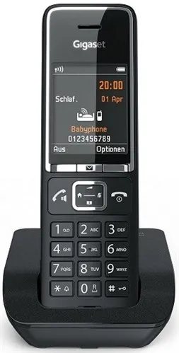 Gigaset COMFORT 550 Telefono DECT Identificatore di chiamata Nero - immagine 1