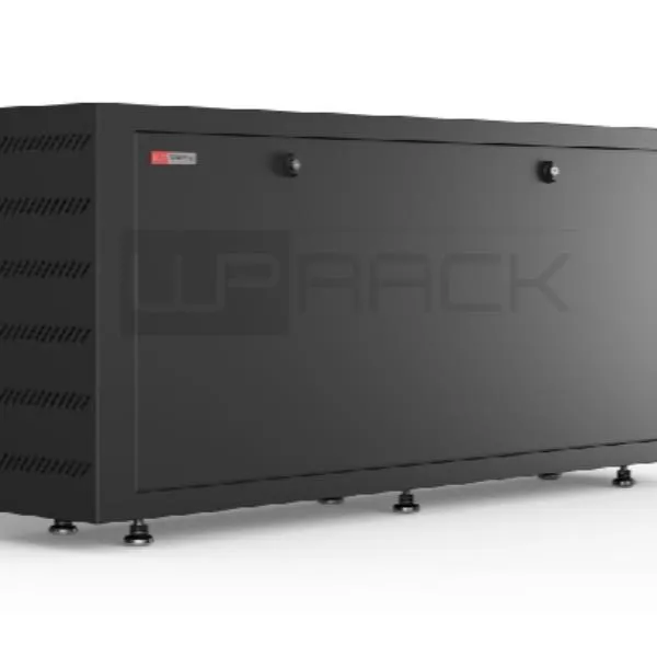 Wp Europe Standing Network Rack Smart Series 19 17U Wxdxh: 1210x250x530 Black Ral 9005 WPN-RNS-171202-B - immagine 1
