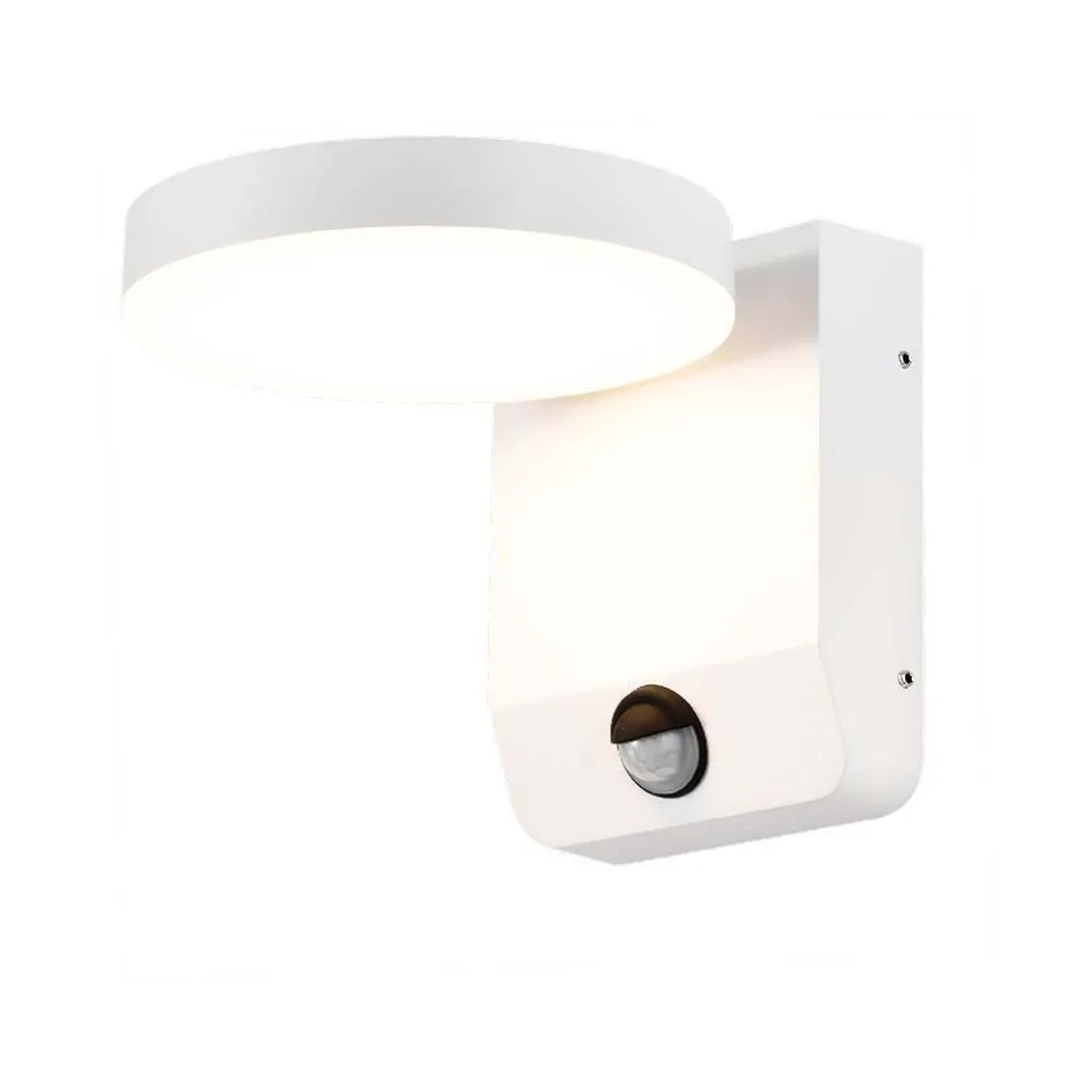 V-TAC Lampada LED da Muro Rotonda 17W 150LM/W con Sensore Colore Bianco 4000K IP65 - immagine 1